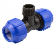 Тройник наруж.резьба 32*3/4*32 обж. Спектр 