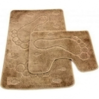 Набор ковриков д/ванной 2 предмета 60*100/50*60 Zalel L.BROWN