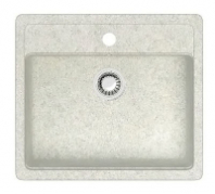 Мойка Модель 9/G31 (бел.) матовая 570х505х200 с сифоном GOTA ROCIO Мойка Модель 9/G31 (бел.) матовая 570х505х200 с сифоном GOTA ROCIO