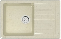 Мойка Энди Z16Q2 (беж.) глянец 740x490x210 с сифоном GOTA ROCIO