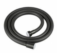 Шланг д/душа 150см ПВХ черный имп.-имп. G49-156 свободное вращение GOTA ROCIO®(49-156) европодвес 1/20
