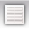 Решетка вентиляционная вытяжная с рамкой разъемная 180*250 1825ВР/НР АБС белая