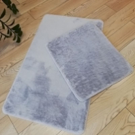 Набор ковриков д/ванной 2 предмета 60*100 Rabbit grey