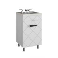 Подстолье Куба 400 (1 дверь) белый под ум. Fest 40 GOTA ROCIO