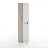 Пенал Бланко 300 слейт/бел. 2 двери GOLDEN FOX