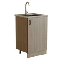 Тумба под мойку 500 шимо/ясень светлый